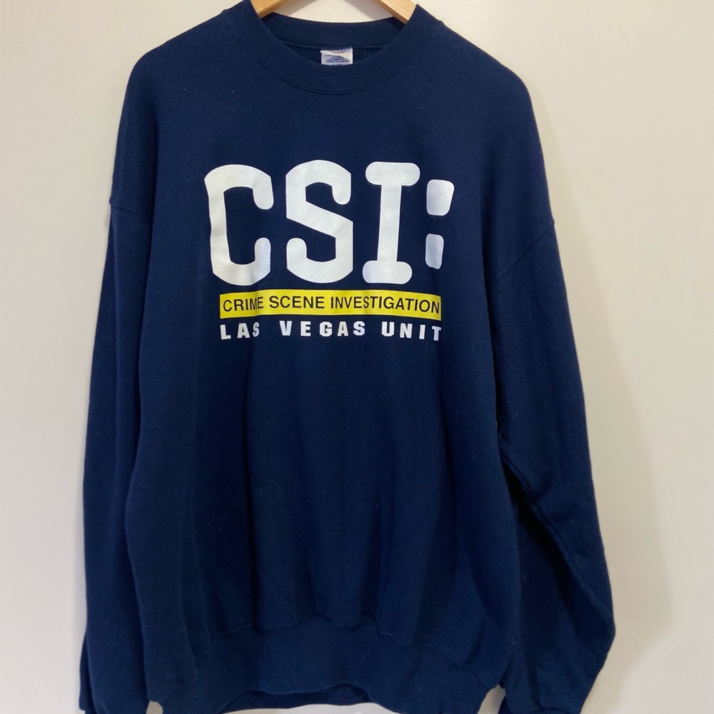 Vintage CSI Las Vegas Unit Sweater